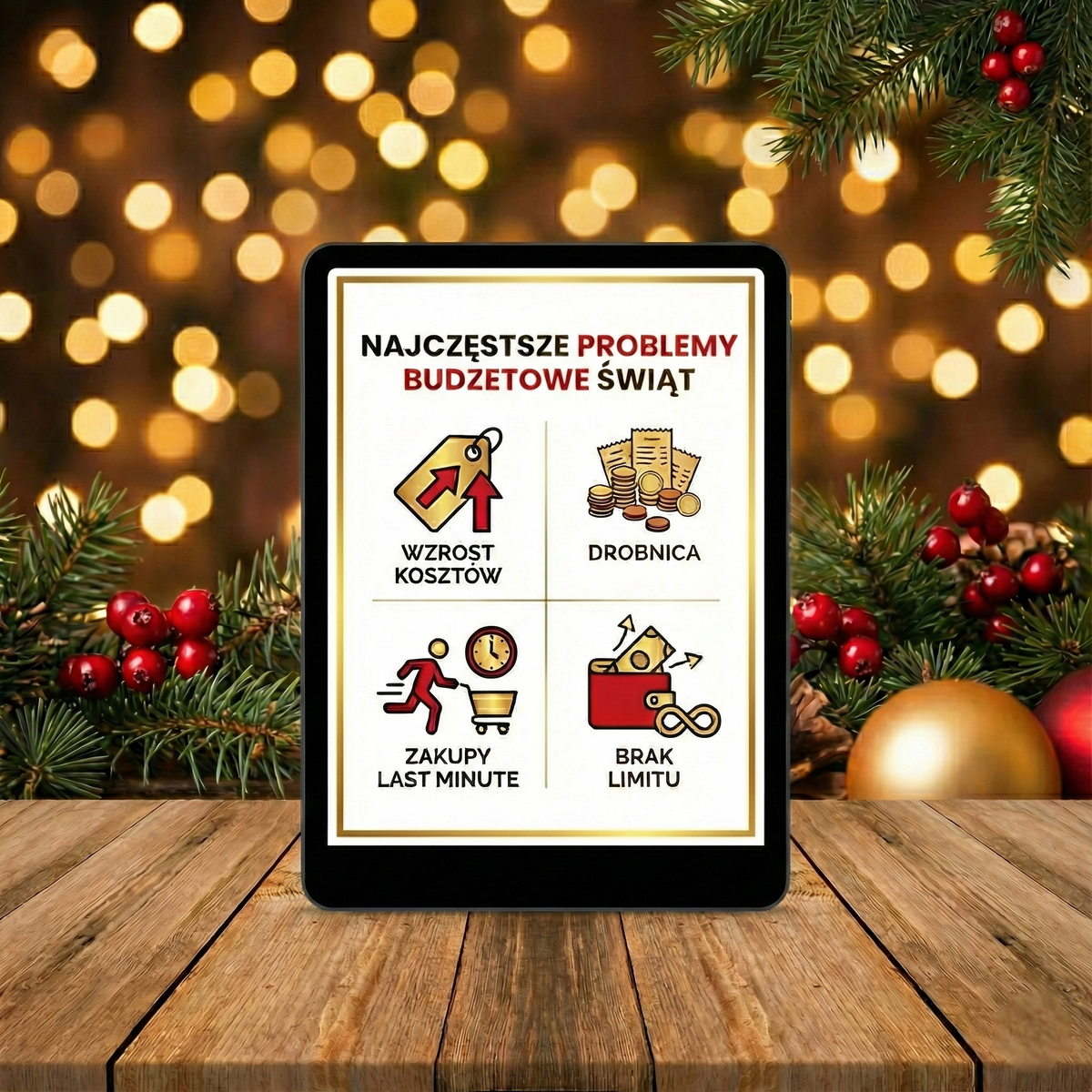 Typowe problemy z budżetem świątecznym